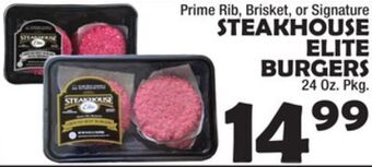 Bravo Supermarkets Elite elite burgers offer