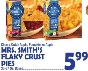 Bravo Supermarkets Mrs. smith's flaky crust pies offer