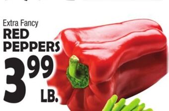 Bravo Supermarkets Red peppers offer