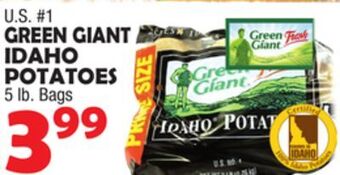 Bravo Supermarkets Green giant idaho potatoes offer