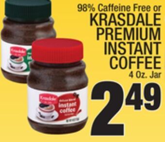 C Town Krasdale premium instant coffee offer