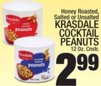 C Town Krasdale cocktail peanuts offer