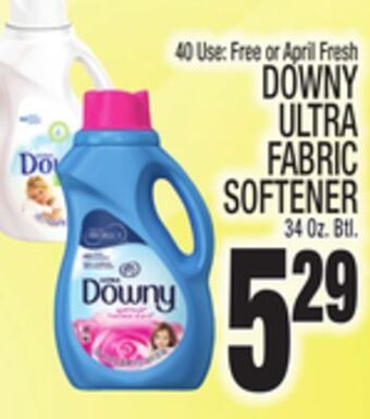 C Town Downy ultra fabric softener offer