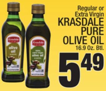 C Town Krasdale pure olive oil offer