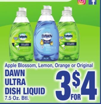 C Town Dawn ultra dish liquid offer