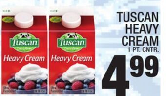 C Town Tuscan heavy cream offer