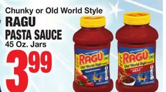 C Town Ragu pasta sauce offer