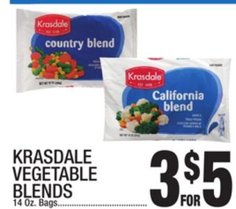 C Town Krasdale vegetable blends offer