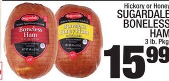 C Town Sugardale boneless ham offer