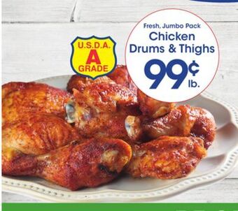 Price Rite Chicken drums & thighs offer