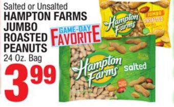 C Town Hampton farms jumbo roasted peanuts offer