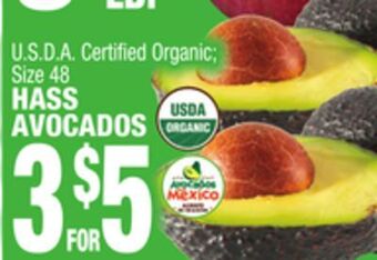 C Town Hass avocados offer