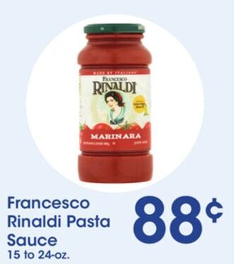 Price Rite Francesco rinaldi pasta sauce offer