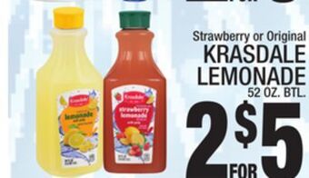 C Town Krasdale lemonade offer