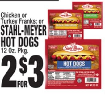 C Town Stahl-meyer hot dogs offer