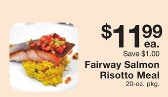 Fairway Store Market Fairway salmon risotto meal offer