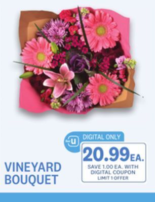 Kings Food Markets Vineyard bouquet offer