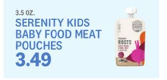 Kings Food Markets Serenity kids baby food meat pouches offer