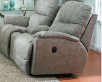 Boscov's Reclining console loveseat offer