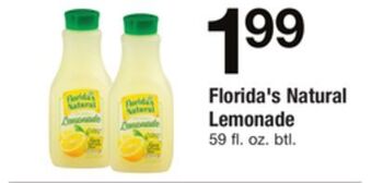 ACME Florida's natural lemonade offer