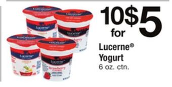 ACME Lucerne® yogurt offer