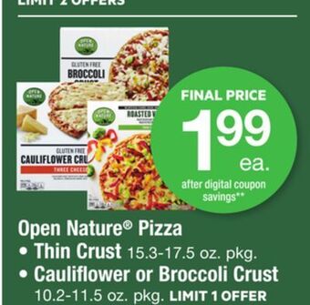 ACME Open nature® pizza offer