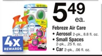 ACME Febreze air care offer