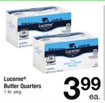 ACME Lucerne® butter quarters offer