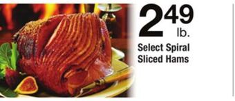 ACME Select spiral sliced hams offer
