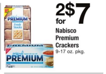 ACME Nabisco premium crackers offer