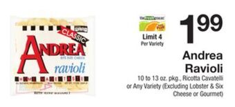 The Fresh Grocer Ravioli offer
