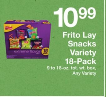 The Fresh Grocer Snacks variety 18-pack offer