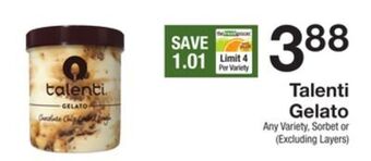 The Fresh Grocer Gelato offer