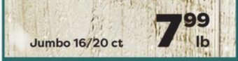 Weis Markets Easy peel raw shrimp offer