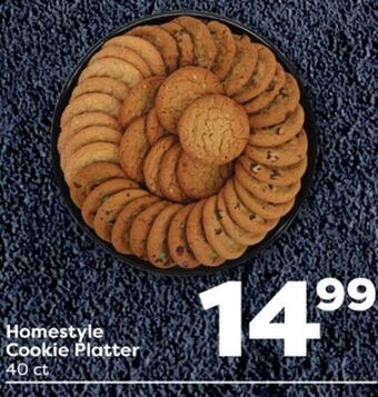 Weis Markets Homestyle cookie platter offer