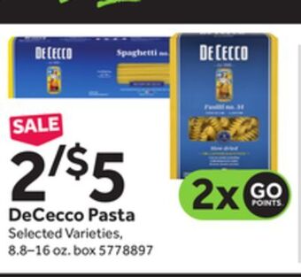 Stop&Shop Dececco pasta offer