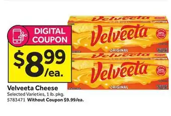 Stop&Shop Velveeta cheese offer