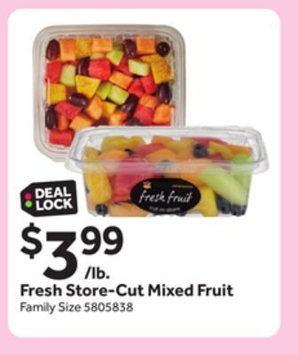 Stop&Shop Fresh store-cut mixed fruit offer