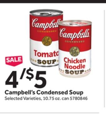 Stop&Shop Campbell's condensed soup offer