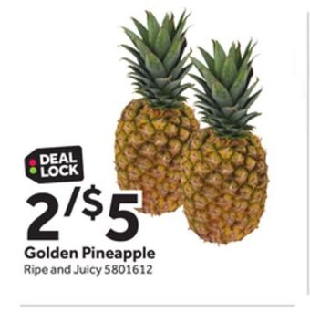 Stop&Shop Golden pineapple offer