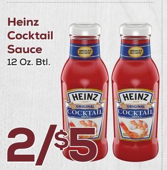 DeCicco & Sons Heinz cocktail sauce offer