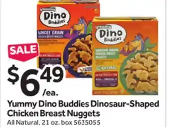 Stop&Shop Yummy dino buddies dinosaur-shaped chicken breast nuggets offer