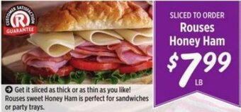 Rouses Rouses Honey Ham offer