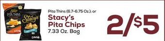 DeCicco & Sons Stacy's pita chips offer