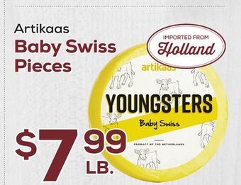 DeCicco & Sons Artikaas baby swiss pieces offer