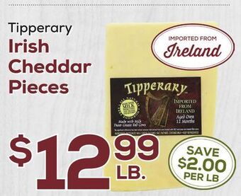 DeCicco & Sons Tipperary irish cheddar pieces offer