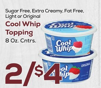 DeCicco & Sons Cool whip topping offer