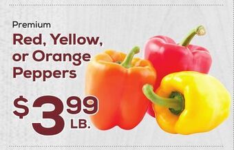 DeCicco & Sons Red, yellow, or orange peppers offer