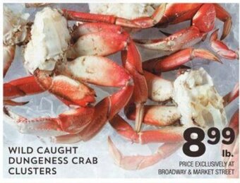 Albertsons Wild Caught Dungeness Crab Clusters offer