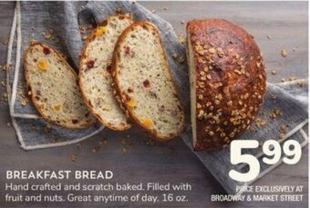 Albertsons Breakfast Bread offer